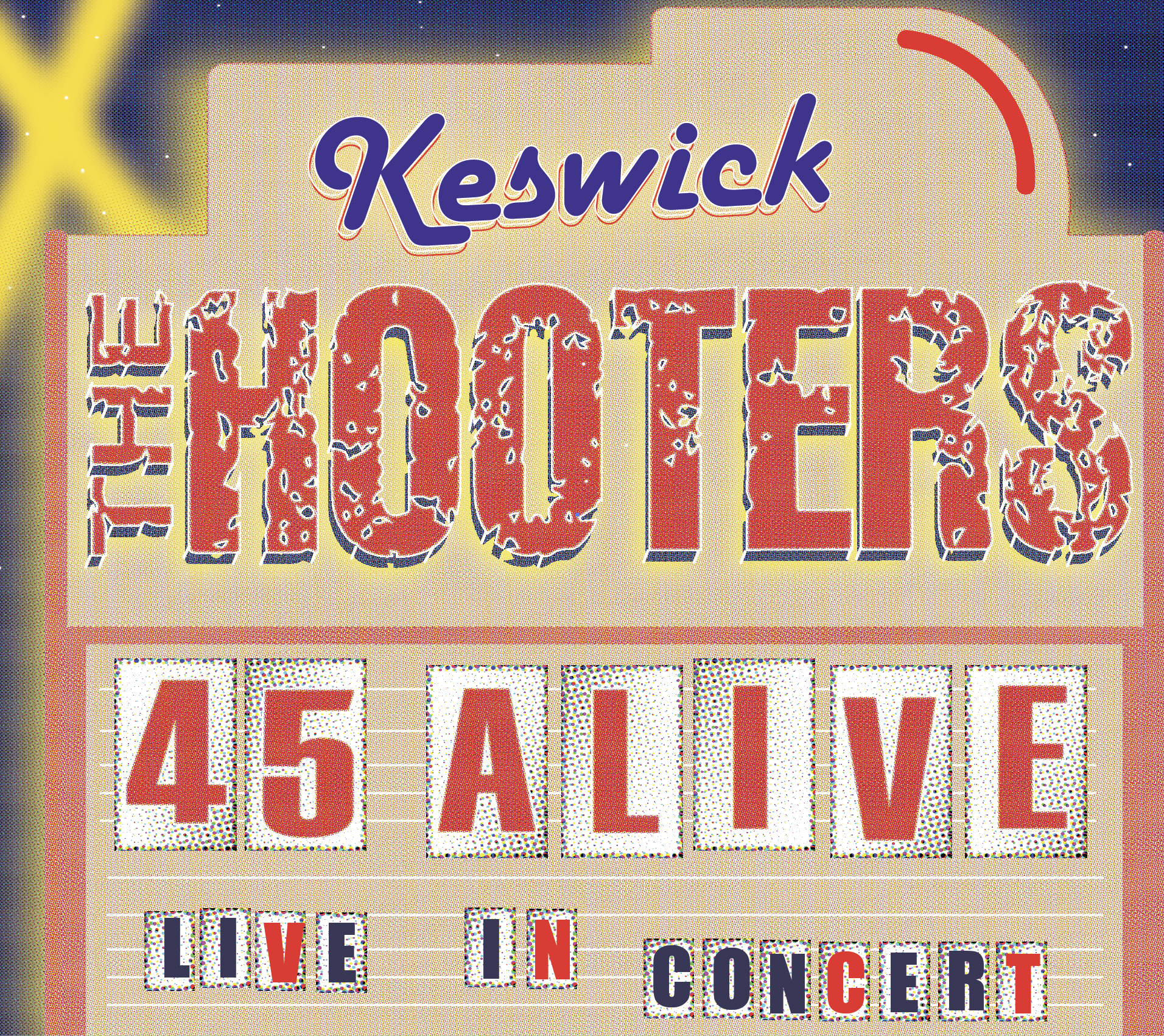 洋楽 45Alive Live In Concert /Rocking & Swing 45 ALIVE: Live In Concert (Double CD) — THE HOOTERS